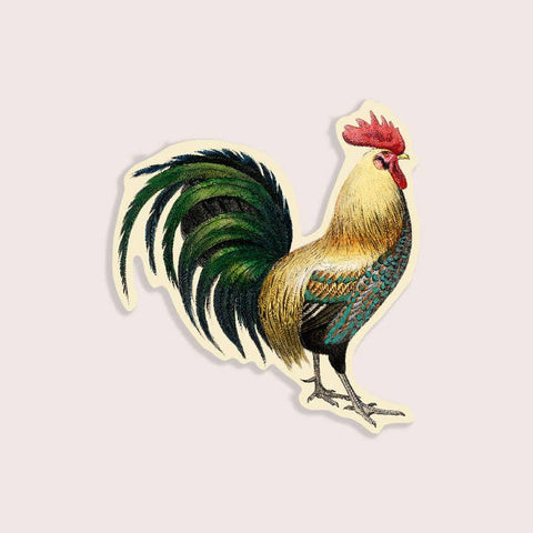 Rude Rooster Sticker