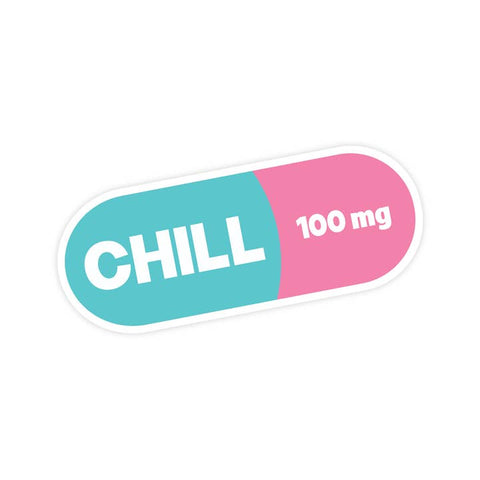 Chill Pill Sticker