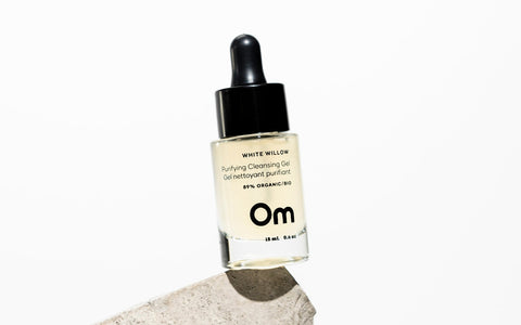 mini white willow face wash by Om