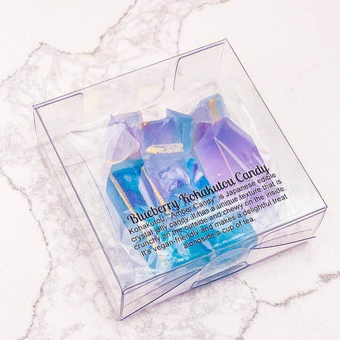 Blueberry Kohakutou Candy in package