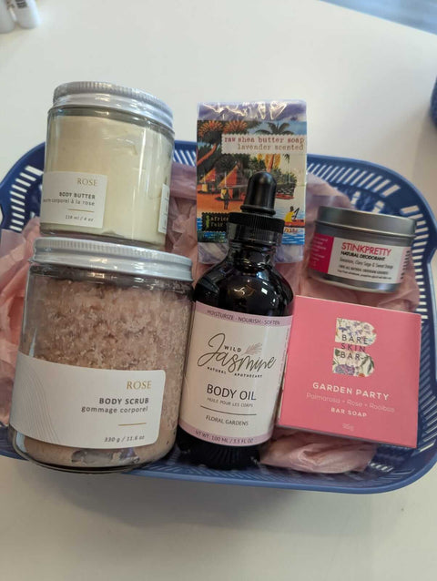 Floral Scented Self Care Gift Set