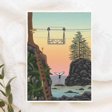 West Coast Trail Greeting Card