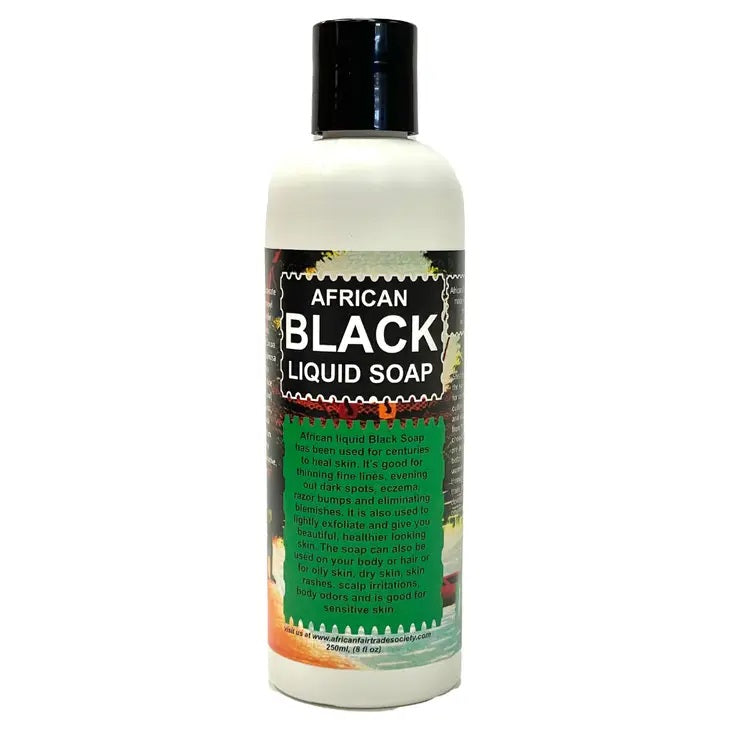 Liquid african store black soap