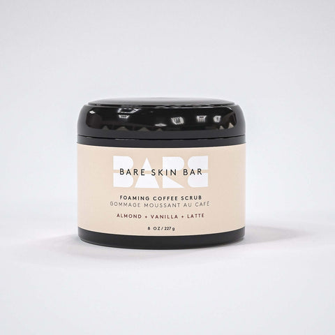 Foaming Coffee Scrub almond latte