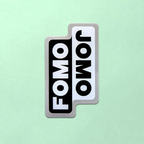 Ruby Makes Things - FOMO JOMO Sticker