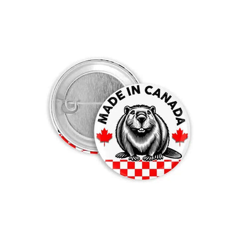 Made in Canada Beaver Pin