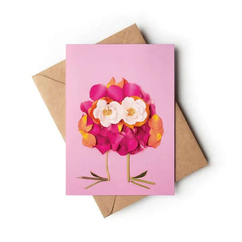 Molly Bird Floral Photography Greeting Card