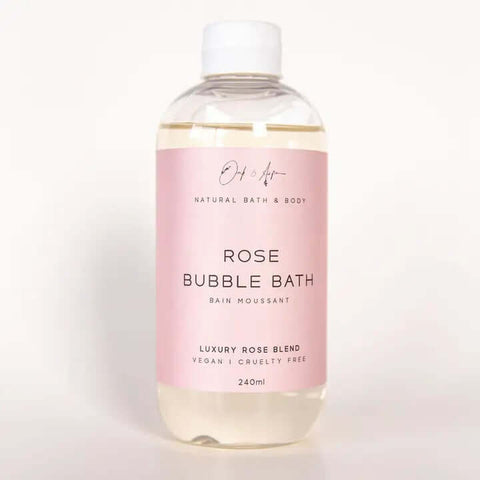 Rose Bubble Bath bottle Canada