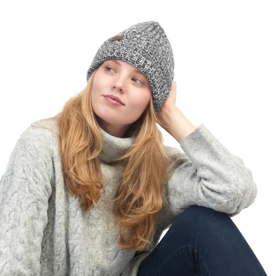 Canada Knitwear - Grey Speckled Beanie