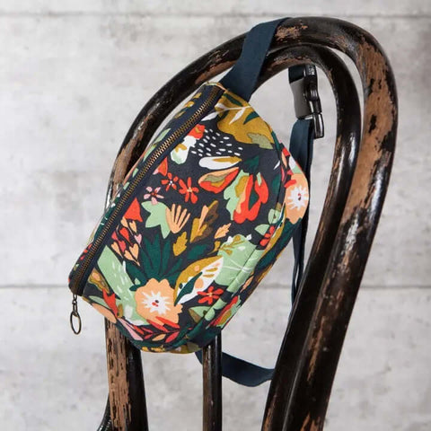 Superbloom Cotton Hip Bag