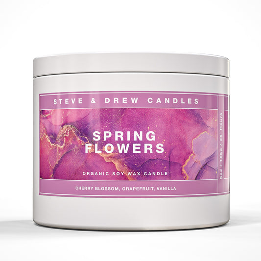 Steve & Drew Candles - Spring Flowers