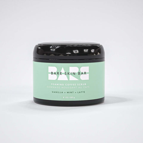Foaming Coffee Scrub vanilla mint