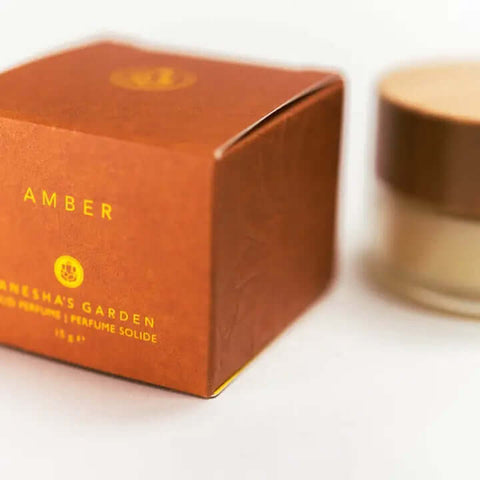 Ganesha's Garden Amber Solid Perfume