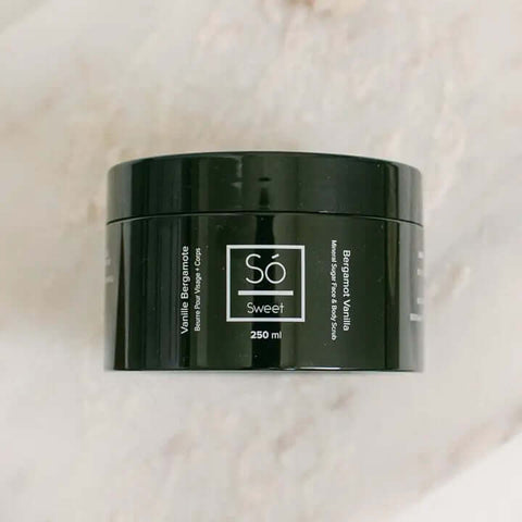 Sweet Face & Body Scrub bergamot vanilla
