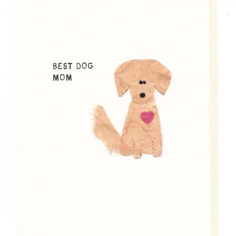 Best Dog Mom Card