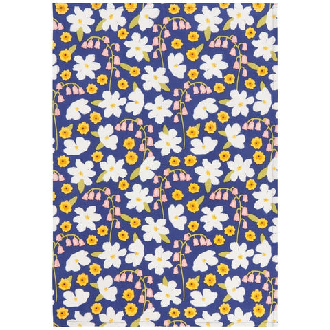 Full Bloom Dishtowels with flowers