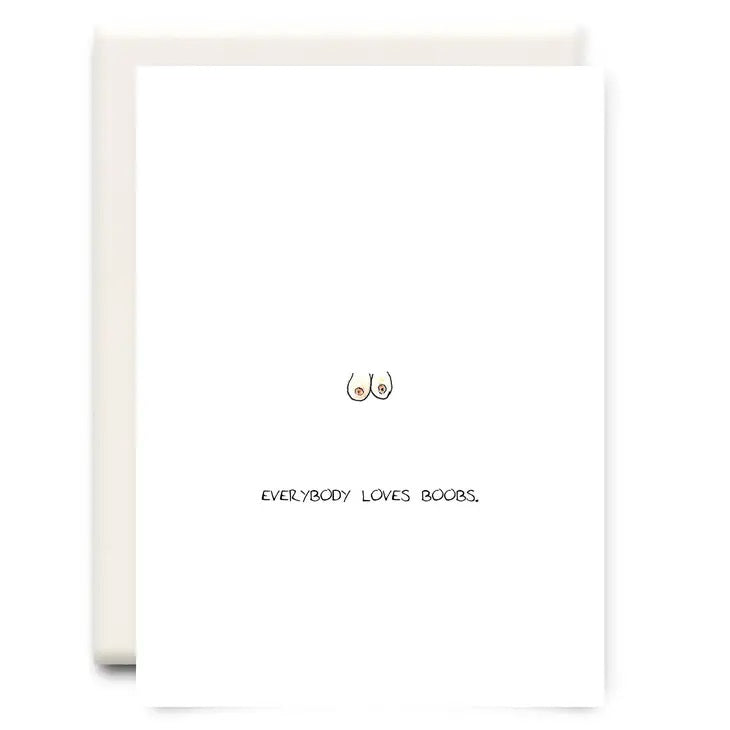 Inkwell Cards - Boobs Card
