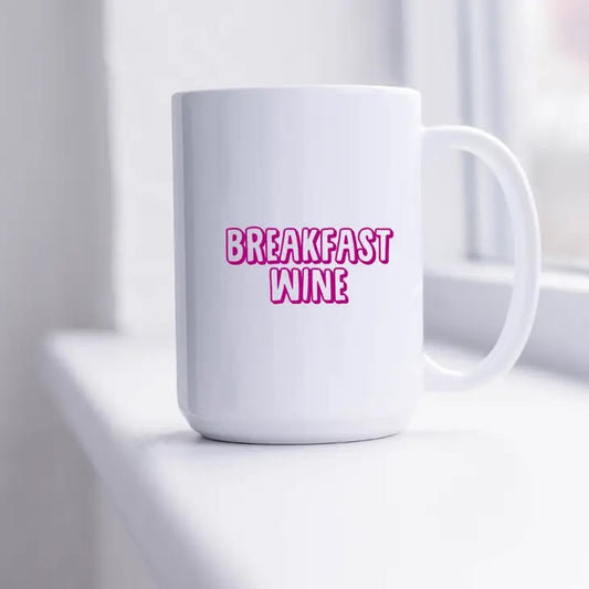 Peace, Love & Sarcasm - Breakfast Wine Mug