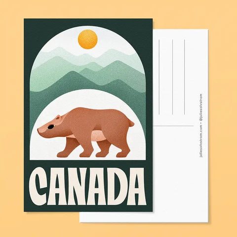 Bear Sun Mountains Postcard