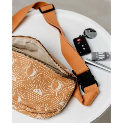 Soleil Cotton Canvas Hip Bag