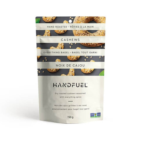 Handfuel Everything Bagel Cashews Canadian snack Vancouver
