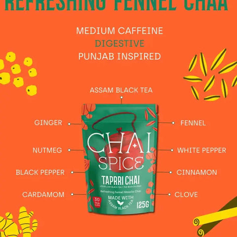 Taprri Chai - Fennel Masala Chai
