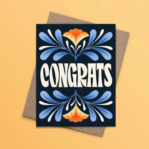 Congrats Greeting Card