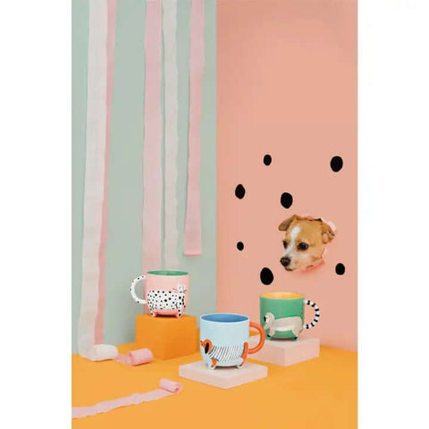 Dotty Cat Critter Mug