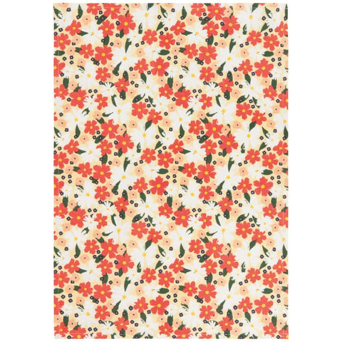 Full Bloom Dishtowels with stripes and florals