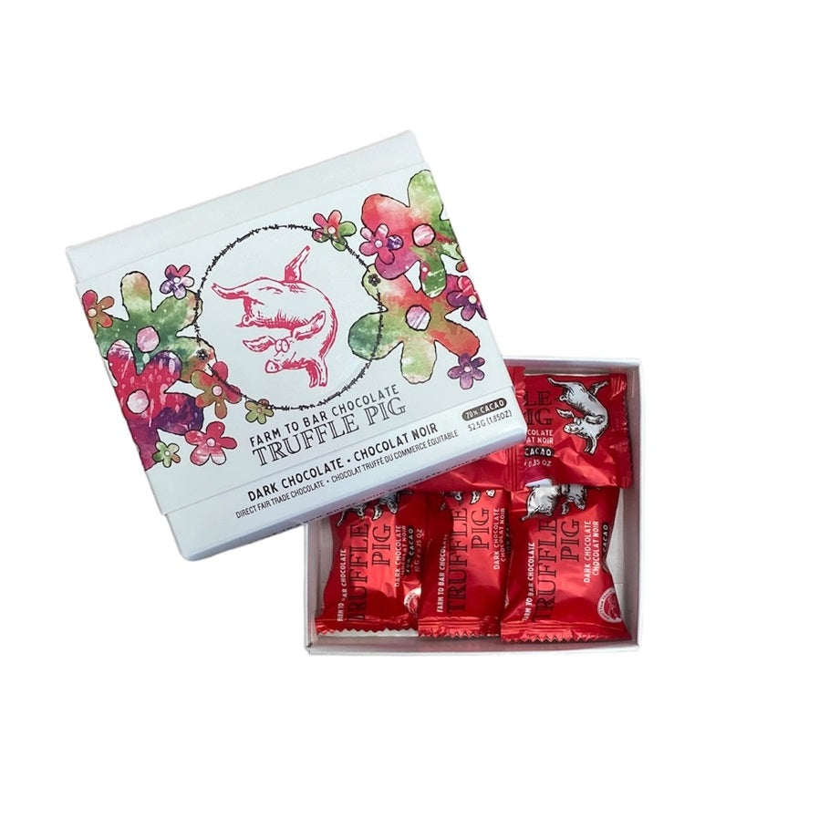 Truffle Pig - Assorted Dark Chocolate Truffle Piglets