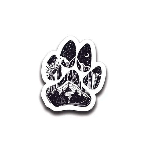 Dog Paw Sticker