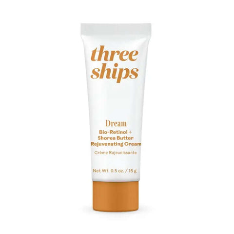 Three Ships Dream cream tube on a white background