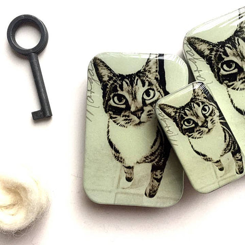 Metal Cat Tin