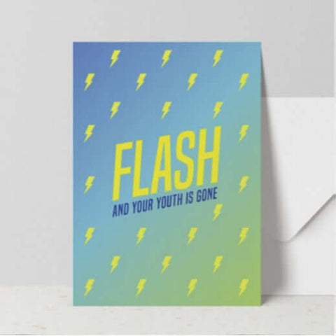 Flash Youth Birthday Card