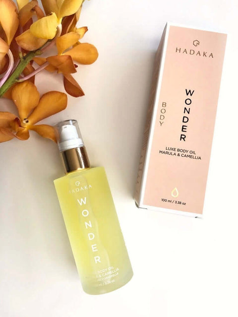luxury body oil marula camellia ingredients