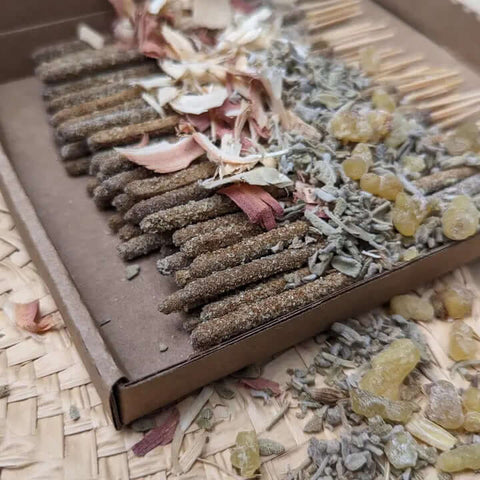 Hand rolled Temple Blend Incense