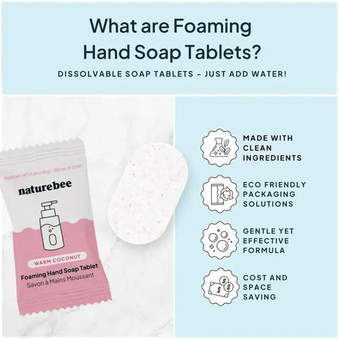 Warm Coconut Foaming Hand Soap Tablet