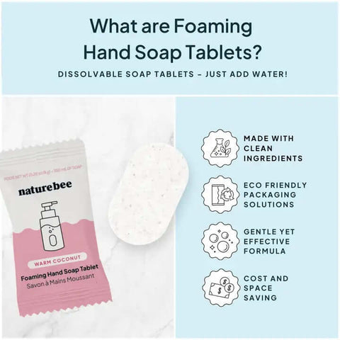 Warm Coconut Foaming Hand Soap Tablet