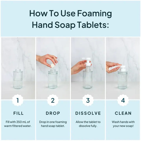Warm Coconut Foaming Hand Soap Tablet