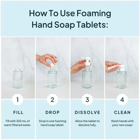 Warm Coconut Foaming Hand Soap Tablet
