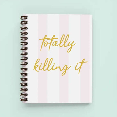 Prairie Chick Prints - Killing It Notebook