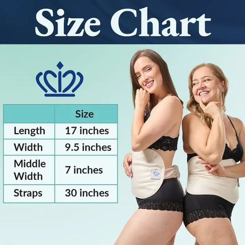 Liver Castor Oil Pack sizing