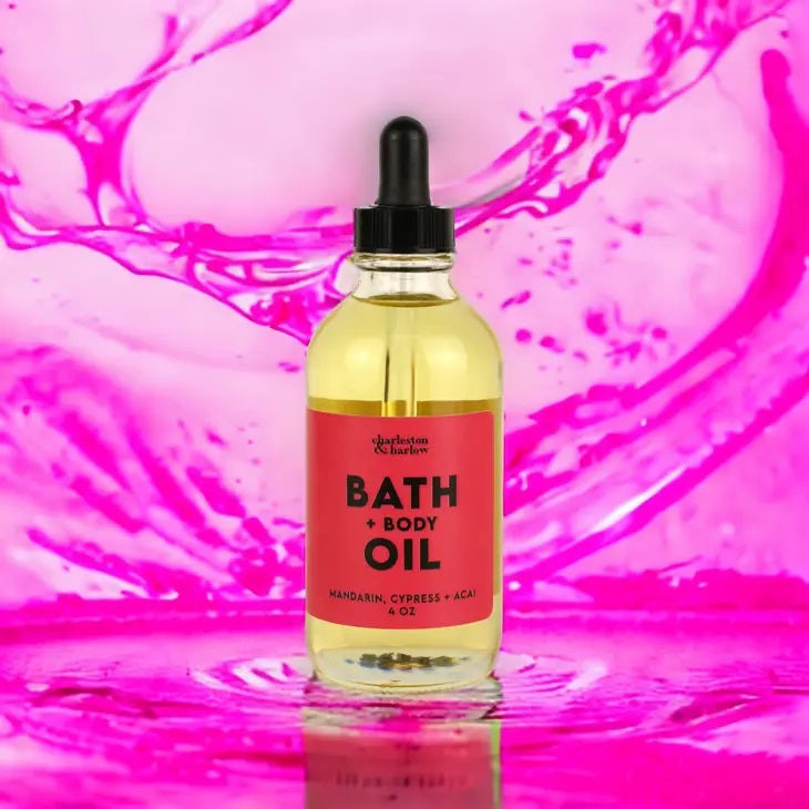 Charleston & Harlow - Bath and Body Oil (Mandarin & Cypress Acai)