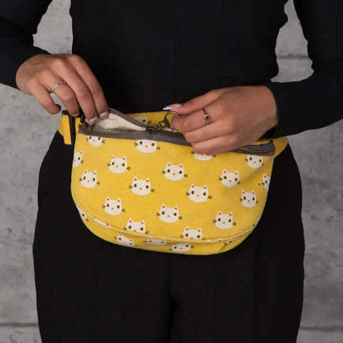 Meow Meow Cats Hip Bag