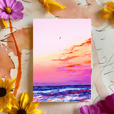 Moon Magic Greeting Card