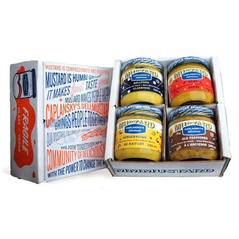 Caplansky's Deli Mustard Variety Gift Pack