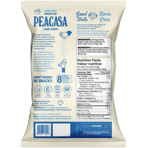 Sea Salt Chickpea Chips