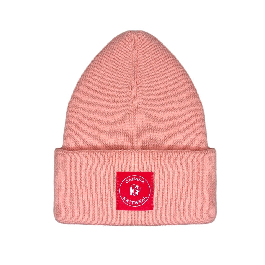 Canada Knitwear - Long Cuff pink Beanie
