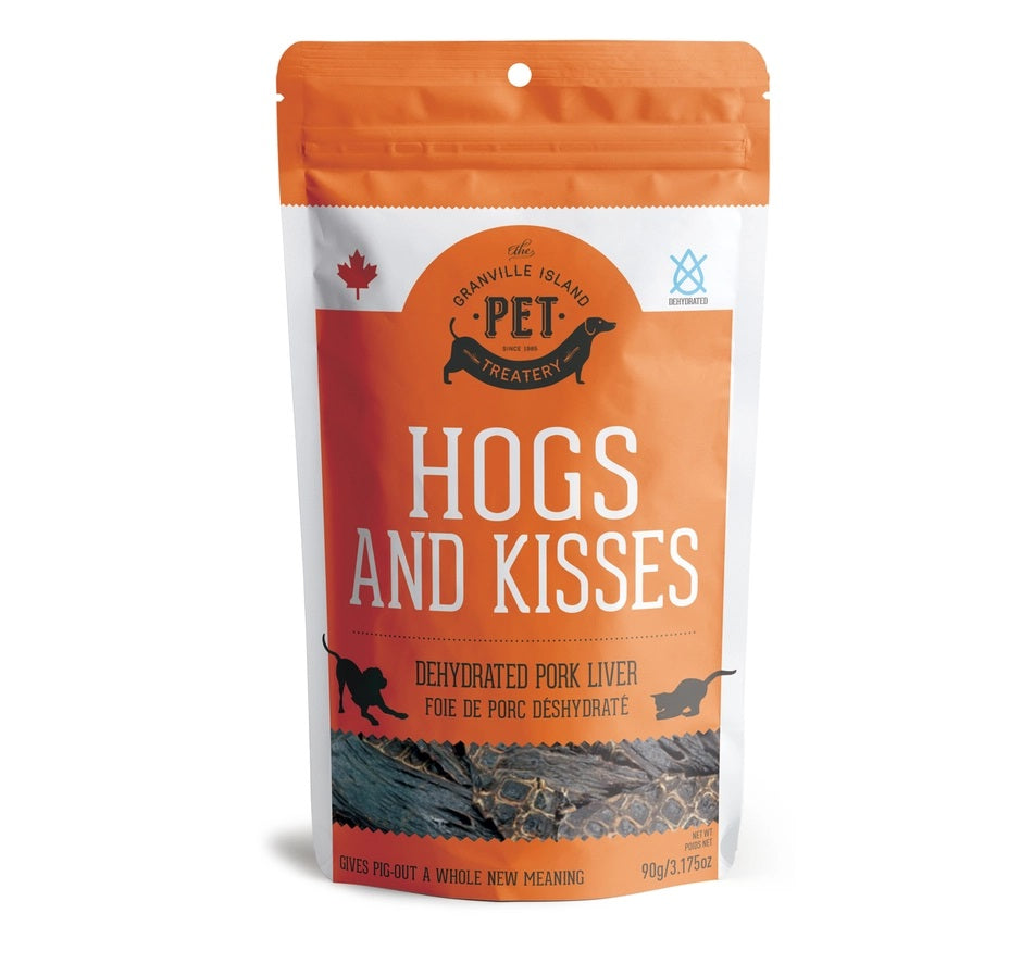 The Granville Island Pet Treatery - Hogs & Kisses (Pork Liver Treat)