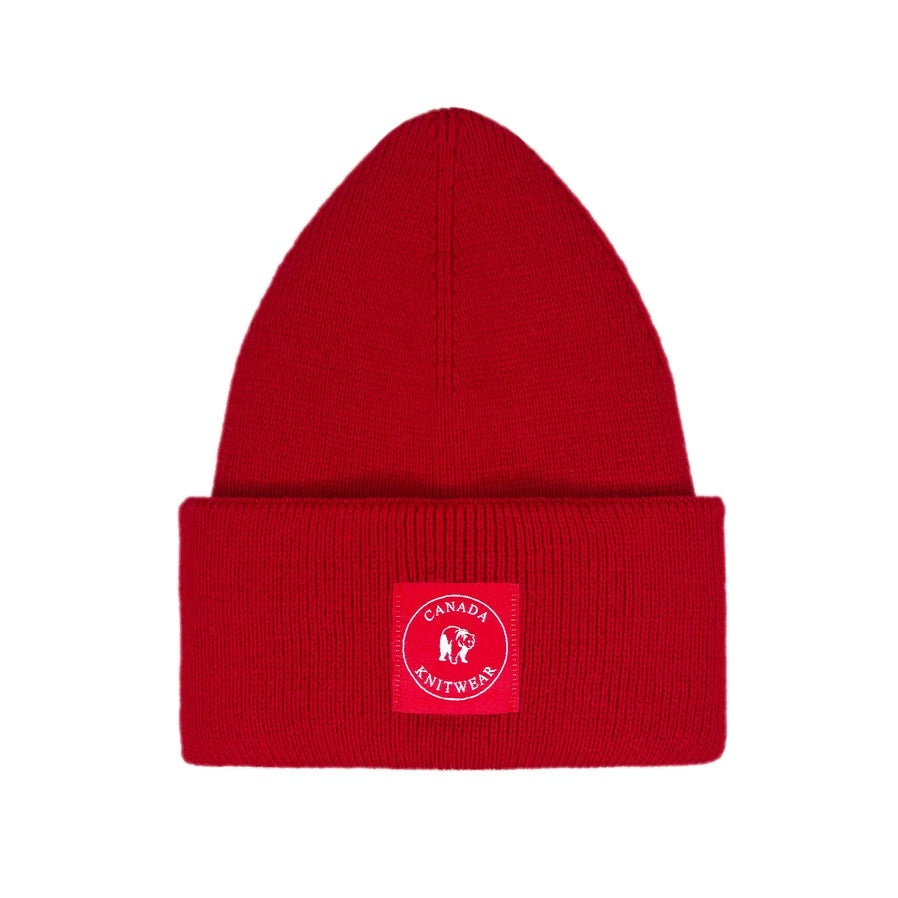 Canada Knitwear - Long Cuff red Beanie
